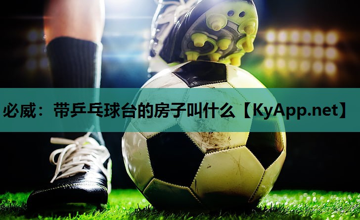 必威:带乒乓球台的房子叫什么