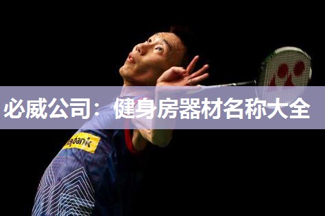 必威公司:健身房器材名称大全