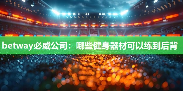 betway必威公司:哪些健身器材可以练到后背