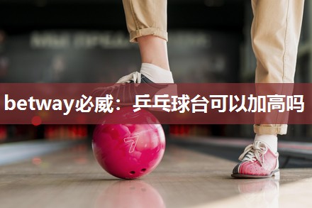 betway必威:乒乓球台可以加高吗