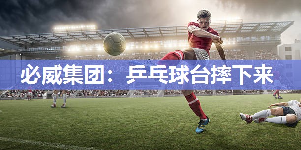 必威集团:乒乓球台摔下来