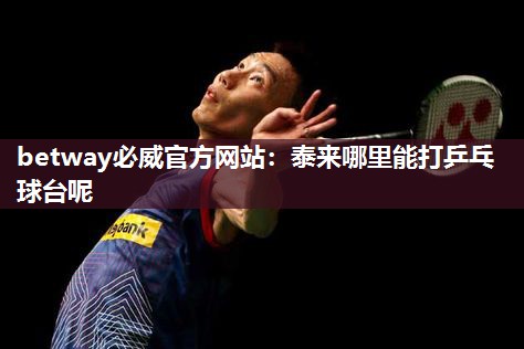 betway必威官方网站:泰来哪里能打乒乓球台呢