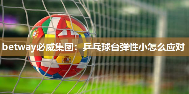 betway必威集团:乒乓球台弹性小怎么应对
