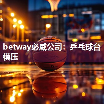betway必威公司:乒乓球台模压