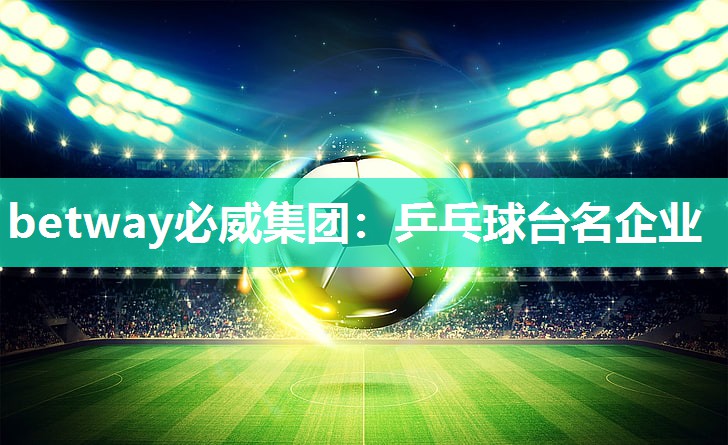 乒乓球台名企业